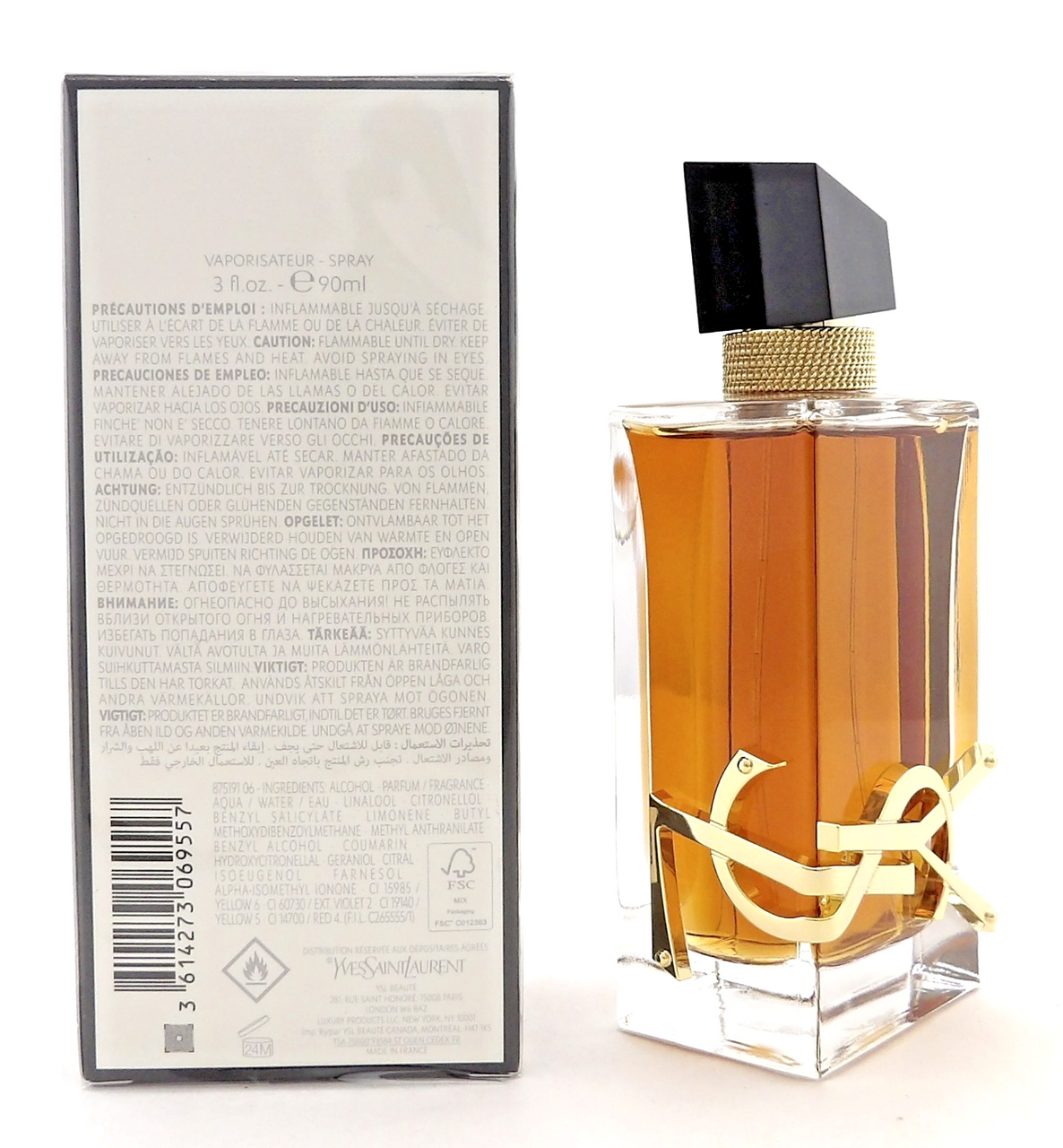 Yves Saint Laurent Libre 3.0 oz. EDP INTENSE Spray for Women. New Sealed Box