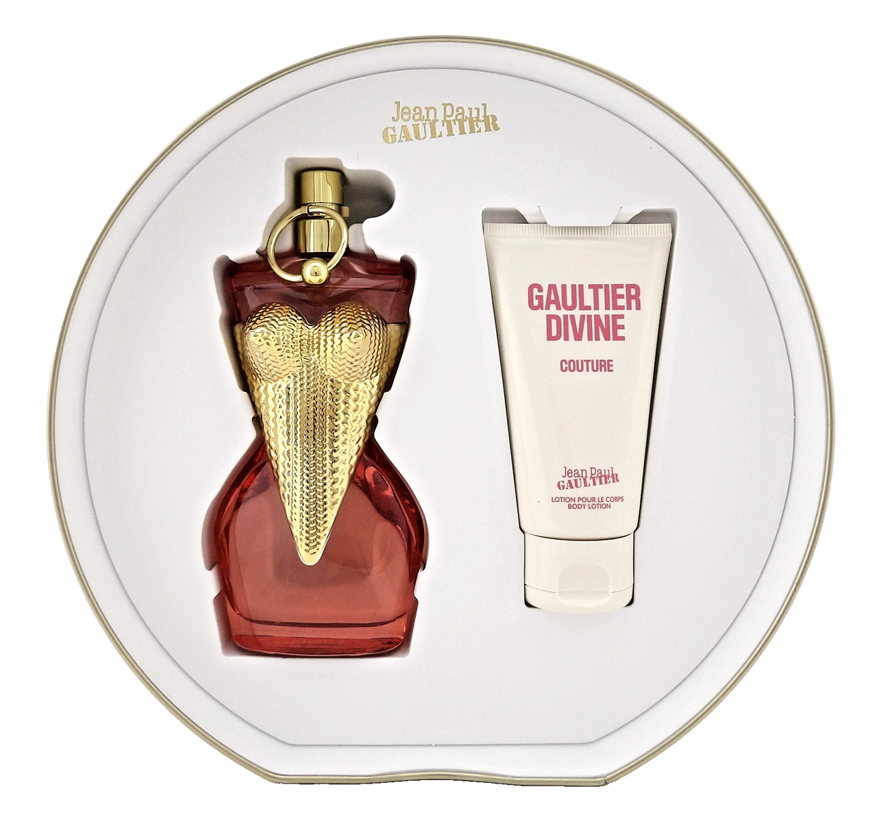 Jean Paul Gaultier Divine Couture 3.4oz EDP Spray+2.5oz B/Lotion New Women's Set