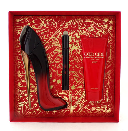 Carolina Herrera Very Good Girl ELIXIR 2.7oz & 10 ml EDP + 3.4 oz B/Lot. New SET