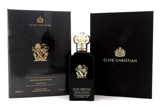 Clive Christian X Masculine 3.4 oz/ 100 ml Parfum Spray for Men. New Sealed Box