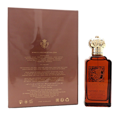 Clive Christian C WOODY LEATHER 3.4oz./ 100ml. Perfume Spray for Men. New in Box