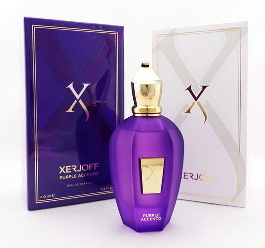 PURPLE ACCENTO by Xerjoff 3.4 oz. Eau de Parfum Spray Unisex. New Sealed Box