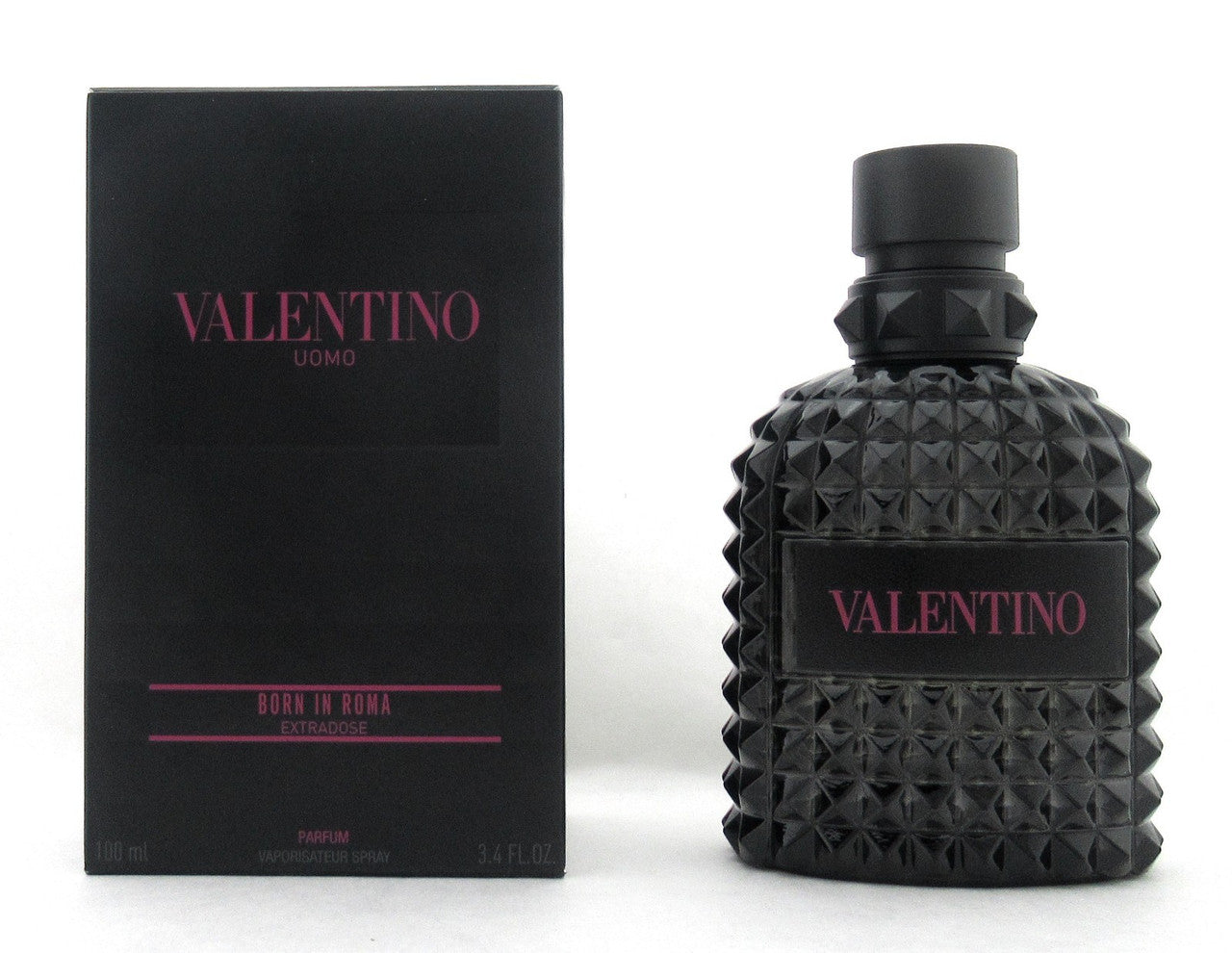 Valentino Uomo Born In Roma EXTRADOSE 3.4 oz Parfum Spray New Box No Cellophane
