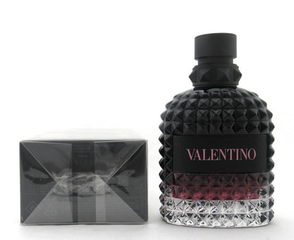 Valentino Uomo Born In Roma INTENSE EDP Intense Spray Men 3.4 oz. New DamagedBox