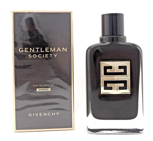 Givenchy Gentleman Society Ambree 3.3 oz. EDP Spray for Men. New. DAMAGED BOX