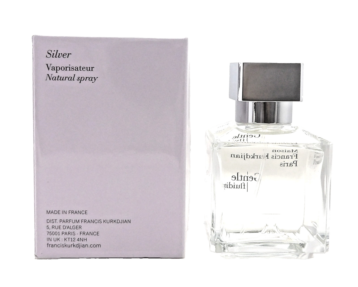 Maison Francis Kurkdjian Gentle Fluidity Silver 2.4 oz EDP Spray Unisex. New Box
