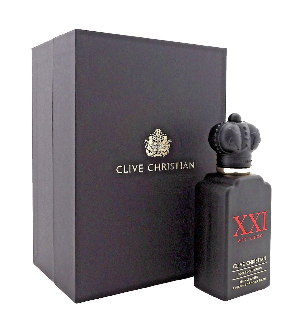 Clive Christian XXI Art Deco Blonde Amber 1.7 oz. Perfume Spray. New Sealed Box