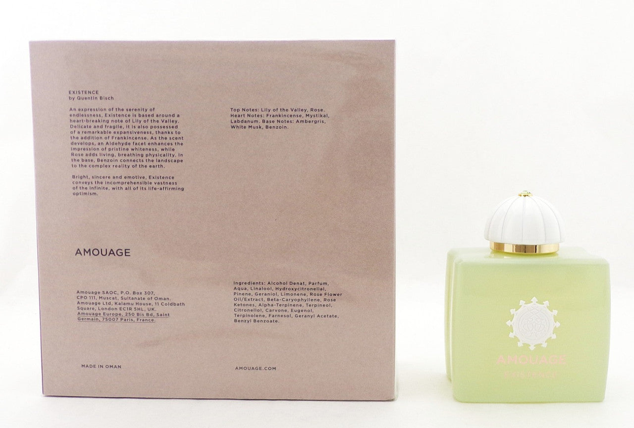 Amouage EXISTENCE 3.4 oz./ 100 ml. Eau de Parfum Spray for Women. New Sealed Box