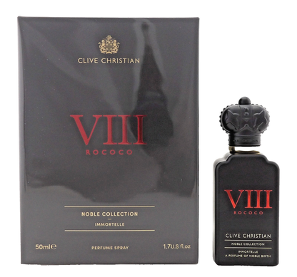 Clive Christian VIII Rococo Immortelle 1.7 oz Parfum Spray for Men. New in Box