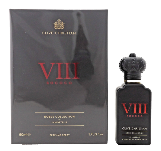Clive Christian VIII Rococo Immortelle 1.7 oz Parfum Spray for Men. New in Box