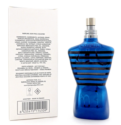 Jean Paul Gaultier Le Male In Blue 4.2 oz./125 ml. EDP Spray for Men. New Tester