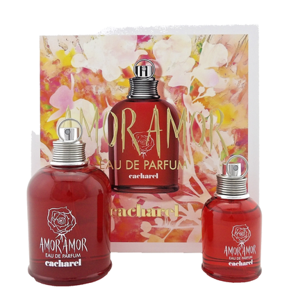Amor Amor by Cacharel 3.4 oz + 1.0 oz Eau de Parfum Spray. New SET for Women