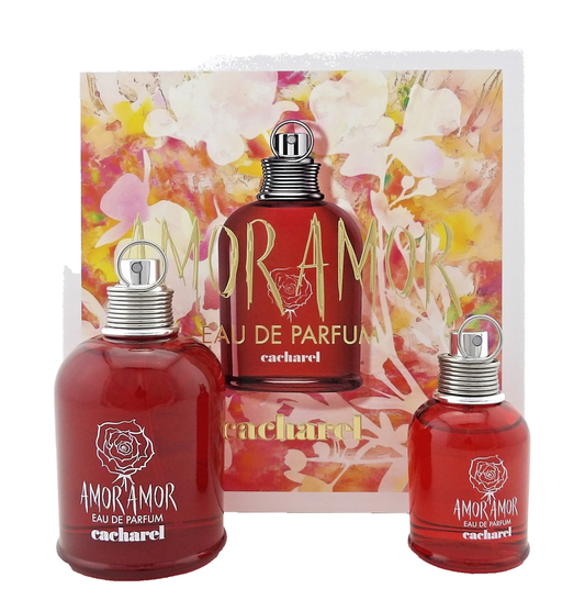 Amor Amor by Cacharel 3.4 oz + 1.0 oz Eau de Parfum Spray. New SET for Women