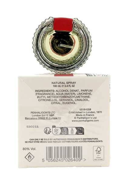 Penhaligon's LIQUID LOVE 3.4oz/ 100ml Eau de Parfum Spray Unisex. New Sealed Box