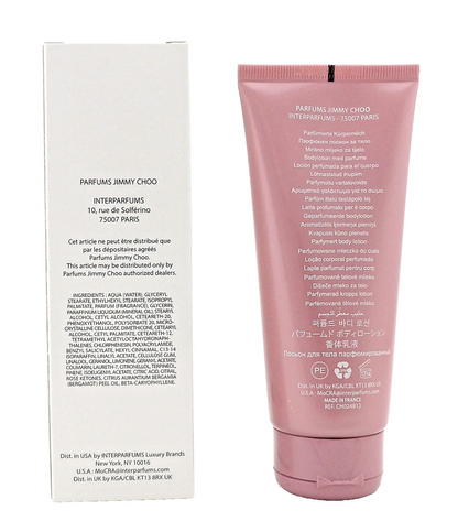 Jimmy Choo I WANT CHOO with LOVE 3.3 oz Perfumed Body Lotion for Women Brand New