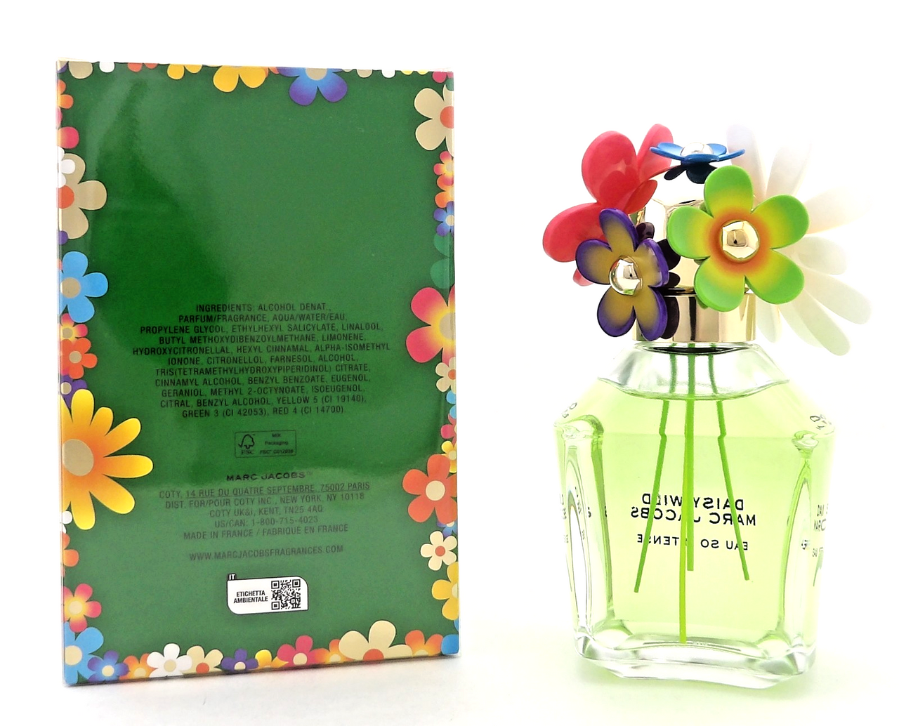 Daisy Wild Marc Jacobs Eau So Intense 3.3 oz/100 ml EDP Spray for Women. New Box