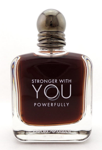 Emporio Armani Stronger With You POWERFULLY 3.3 oz. EDP Spray Men New Sealed Box