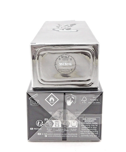 Yves Saint Laurent MYSLF L' ABSOLU 3.3 oz. PARFUM Spray for Men. New Sealed Box