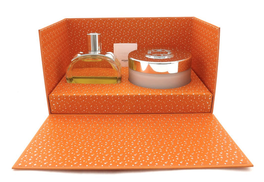 Hermes Barenia 3.3 oz. Eau de Parfum Spray + 6.5 oz. Body Cream. New Women's SET