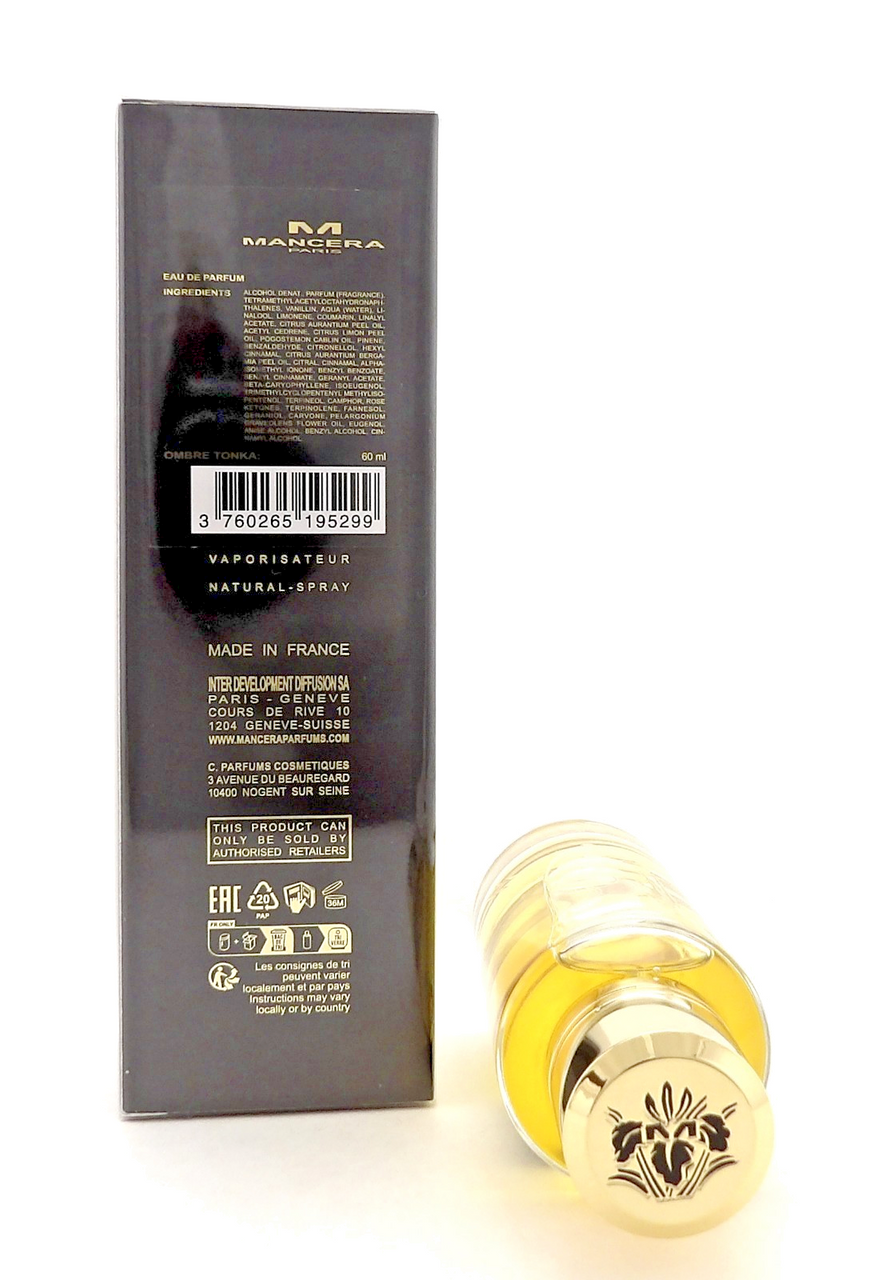 OMBRE TONKA by Mancera 2.0 oz./ 60 ml. Eau de Parfum Spray Unisex. New in Box
