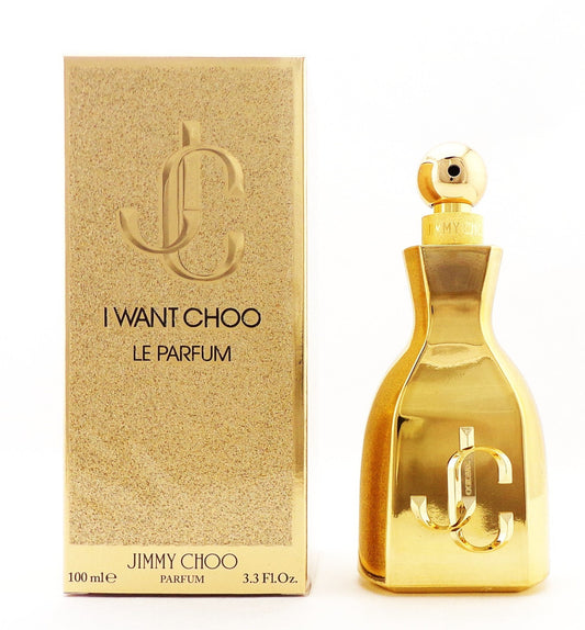 Jimmy Choo I WANT CHOO Le Parfum 3.3 oz. Parfum Spray for Women. New Sealed Box
