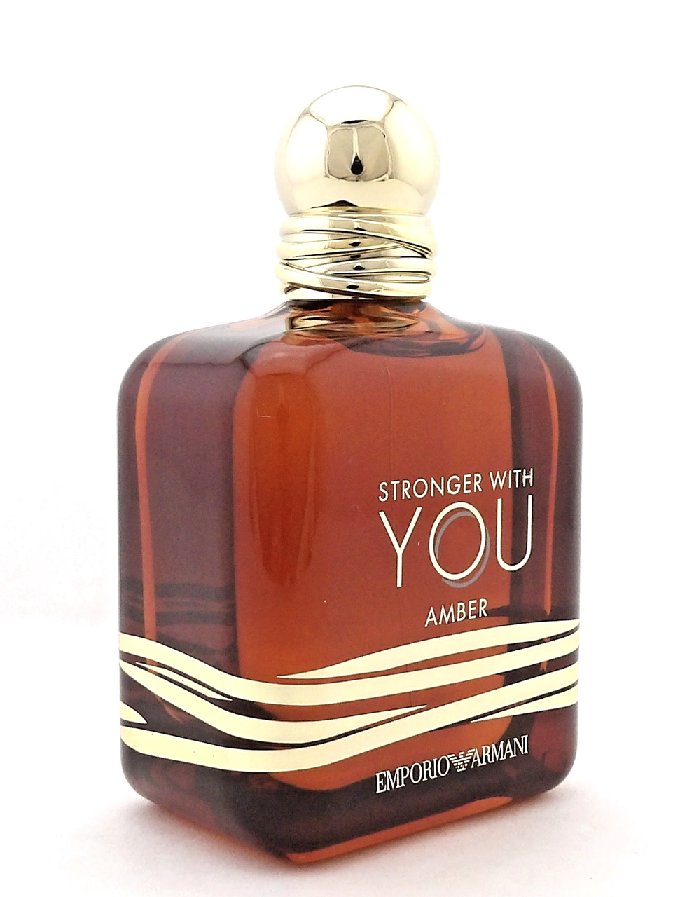 Emporio Armani Stronger With You AMBER 3.3 oz. EDP Spray for Men. New Sealed Box