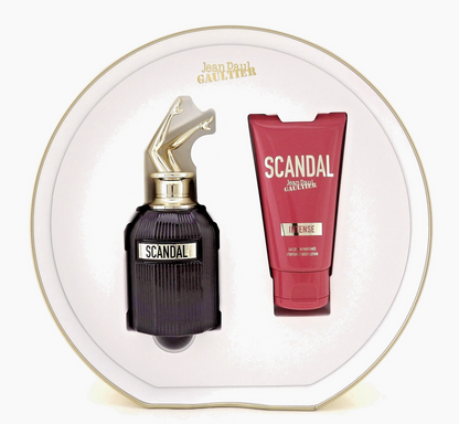 Jean Paul Gaultier Scandal INTENSE 2.7oz EDP INTENSE Spray+2.5oz B/Lot. New SET