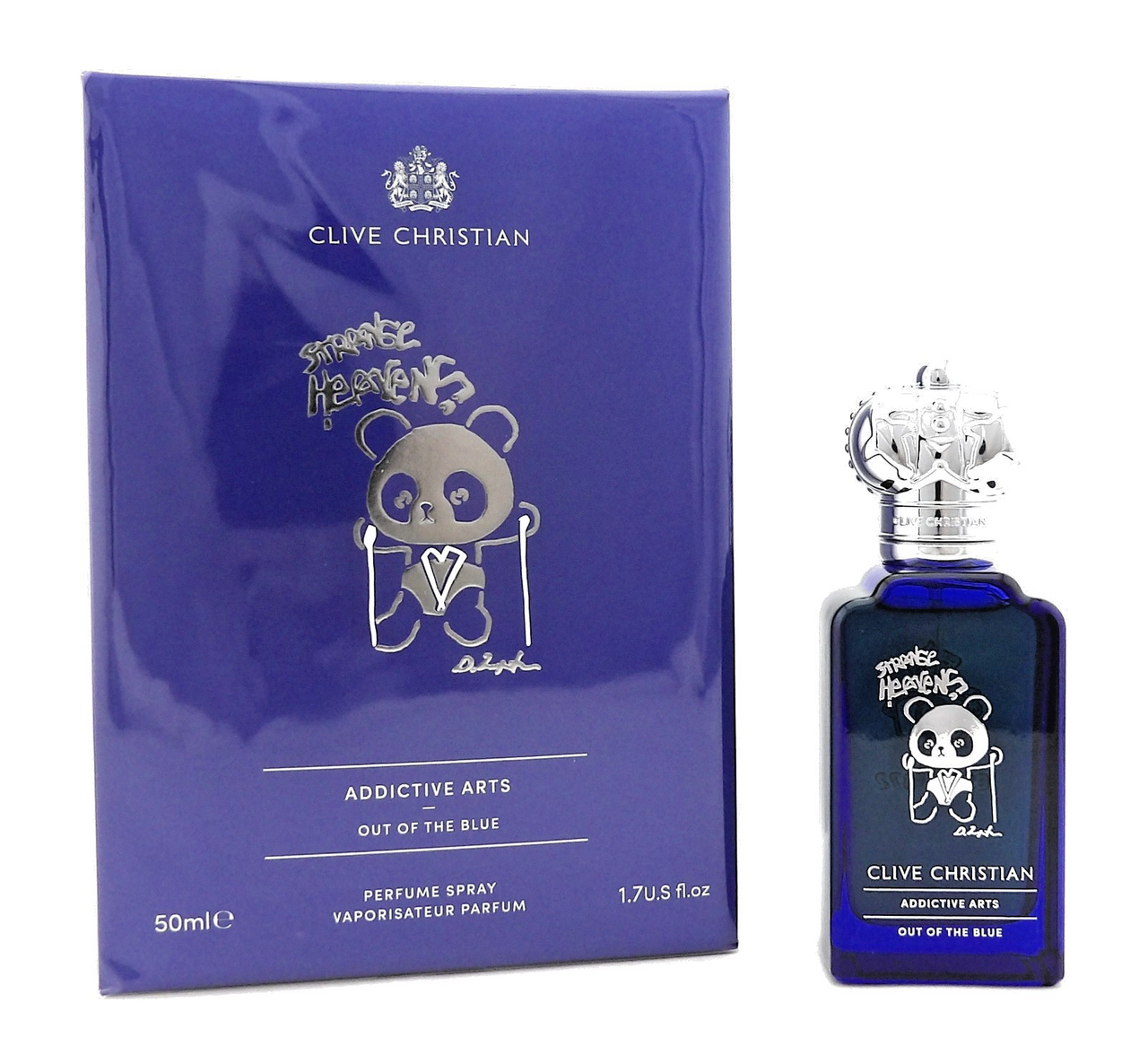 Clive Christian Strange Heaven OUT  OF THE BLUE 1.7 oz Perfume Spray. New in Box