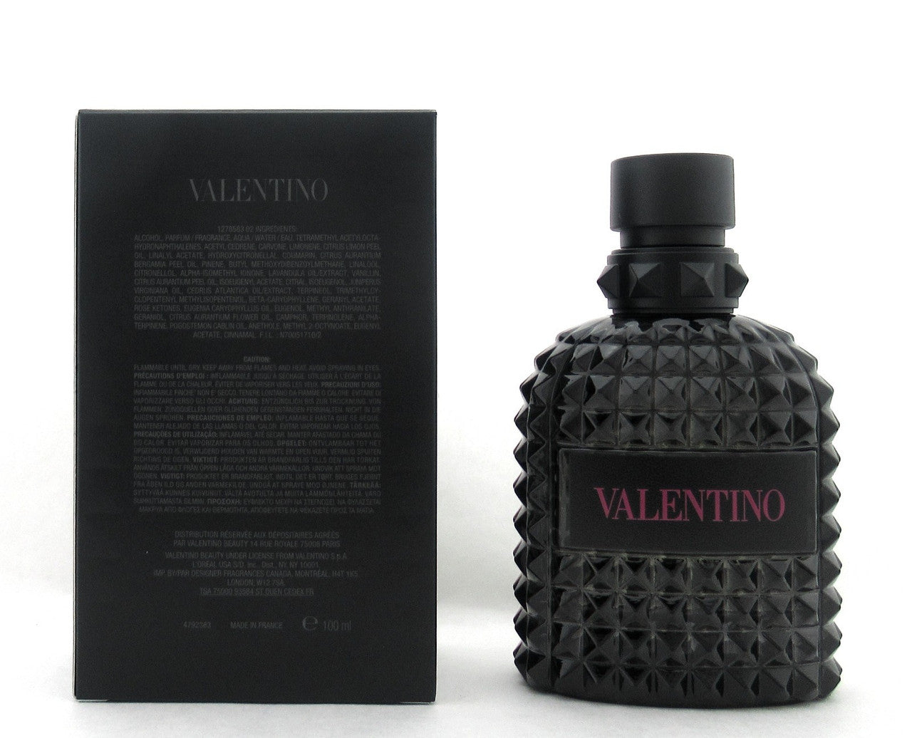 Valentino Uomo Born In Roma EXTRADOSE 3.4 oz Parfum Spray New Box No Cellophane
