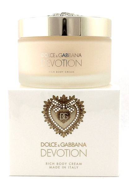 Dolce & Gabbana Devotion Rich Body Cream 6.0 oz./ 180 ml. for Women Sealed Box
