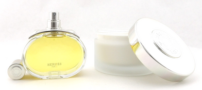 Hermes Barenia 3.3 oz. Eau de Parfum Spray + 6.5 oz. Body Cream. New Women's SET
