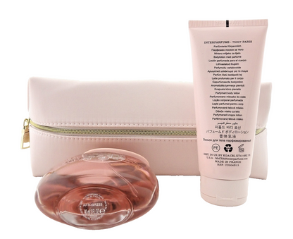 Coach Floral 3.0oz EDP Spray + 3.3oz Body Lotion + Cosmetic Bag. New Women's SET