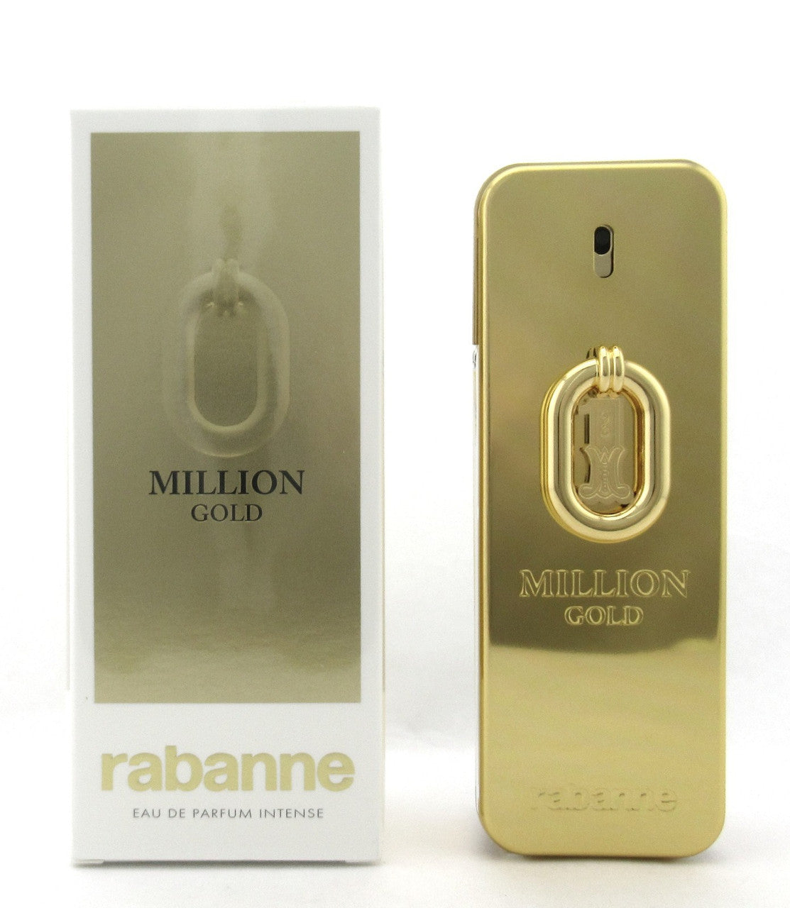 Million GOLD by Paco Rabanne 3.4 oz. EDP INTENSE Spray for Men New Damaged Box