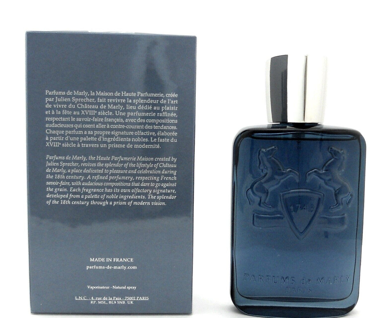 Parfums de Marly SEDLEY 4.2 oz./125 ml. EDP Spray for Men New in Sealed Box