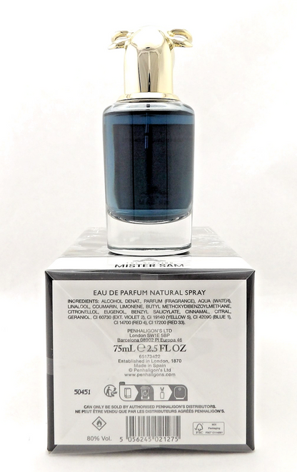 Penhaligon's the Blazing Mister Sam 2.5 oz. Eau de Parfum Spray for Men. New Box