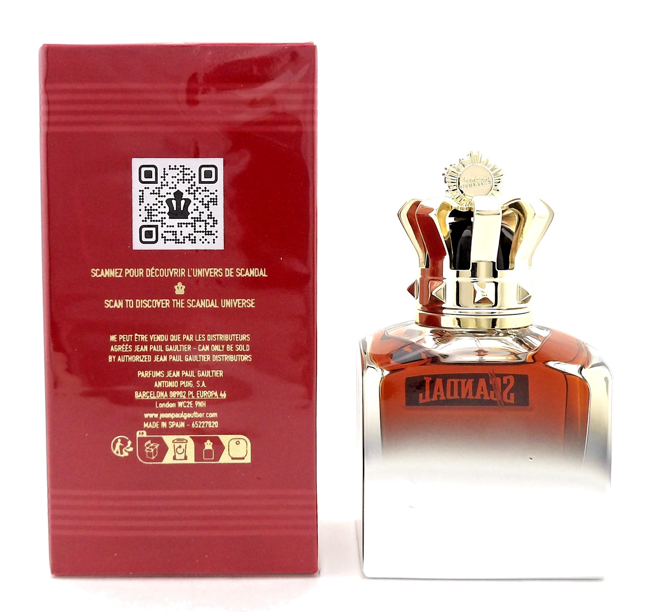 Scandal ELIXIR by Jean Paul Gaultier 3.4 oz Parfum Spray for Men. New Sealed Box