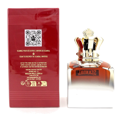 Scandal ELIXIR by Jean Paul Gaultier 3.4 oz Parfum Spray for Men. New Sealed Box