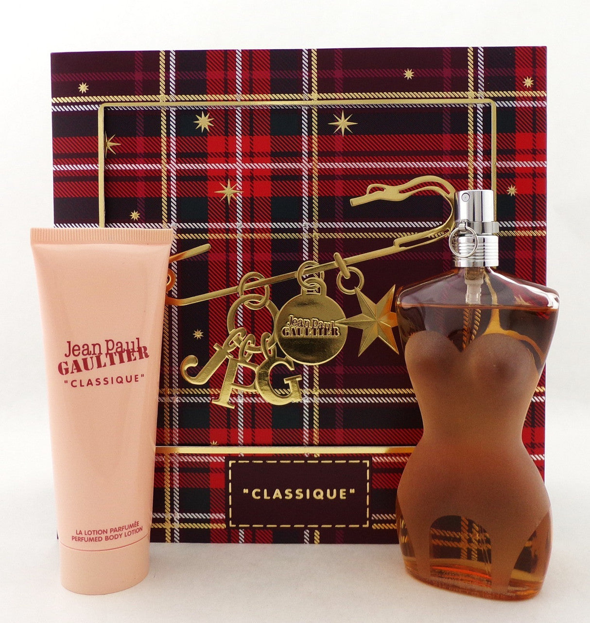 Jean Paul Gaultier CLASSIQUE 3.4 oz EDT Spray + 2.5 oz B/Lotion. New Women' SET