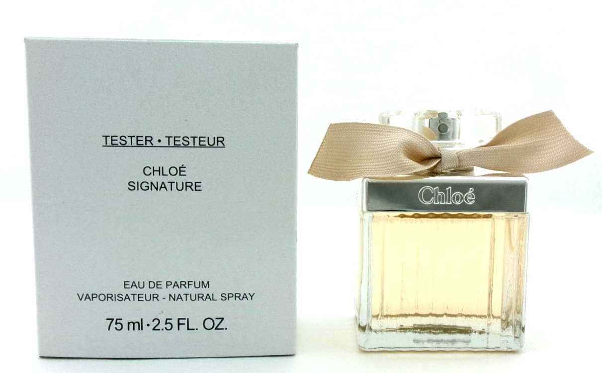 Chloe Signature 2.5 oz. Eau de Parfum Spray for Women New Tester with Cap.