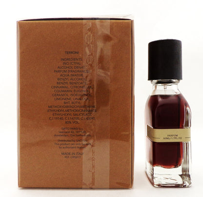 Orto Parisi TERRONI 1.7 oz. Parfum Spray Unisex. New Sealed Box