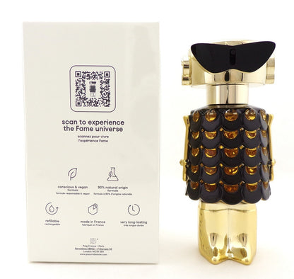 Paco Rabanne FAME 2.7 oz. PARFUM Refillable Spray for Women. New Sealed Box