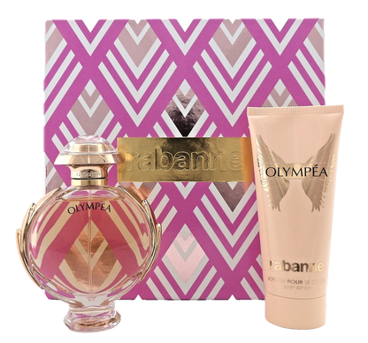 Olympea by Rabanne 2.7oz Eau de Parfum Spray+ 3.4oz Body Lotion. New Women's SET