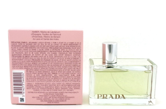 Prada Amber Perfume by Prada 2.7 oz Eau de Parfum Spray for Women No Cellophane