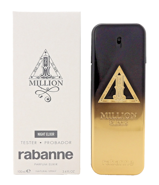 1 Million NIGHT ELIXIR by Rabanne 3.4 oz. Parfum Elixir Spray for Men New Tester