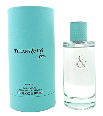 Tiffany&Co Love for Her 3.0 oz. Eau de Parfum Spray for Women. New DAMAGED Box