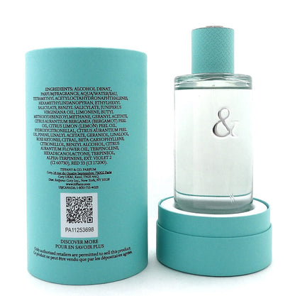Tiffany&Co Love for Her 3.0 oz. Eau de Parfum Spray for Women. New DAMAGED Box