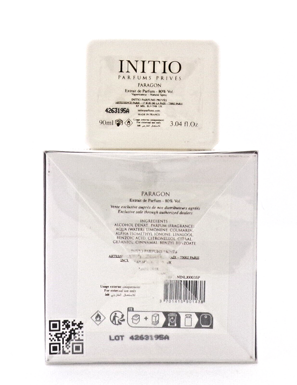 INITIO PARAGON Extrait De Parfum Spray 3.04 oz. New in Sealed Box