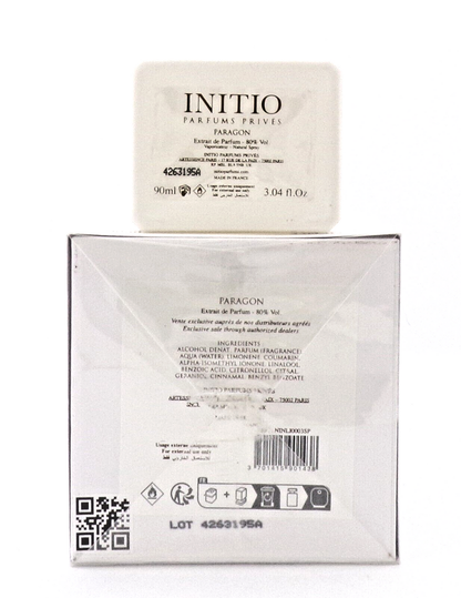 INITIO PARAGON Extrait De Parfum Spray 3.04 oz. New in Sealed Box