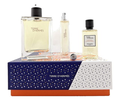 Terre D'Hermes by Hermes 3.3 oz & 15 ml EDT + 1.35 oz Shower Gel. New Men's SET