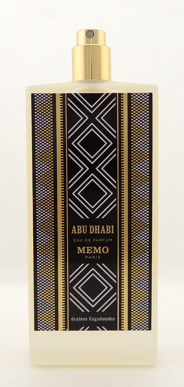 ABU DHABI by Memo Paris 2.53 oz. EDP Spray Unisex Brand New TESTER No Cap